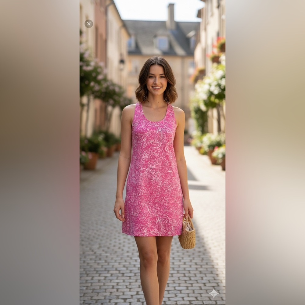 Lilly Pulitzer Corden Dress in Get Crackin size medium
